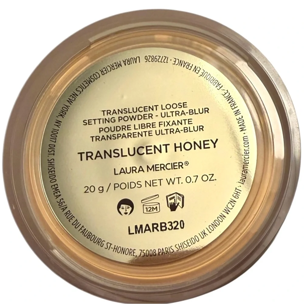 Laura Mercier Translucent Honey Ultra Blur Loose Setting Powder Full Size NIB